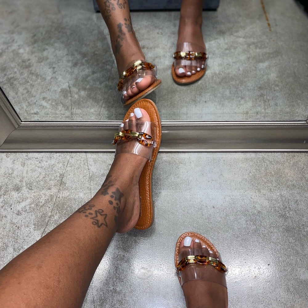 Clear Chain Slides